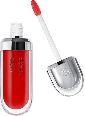 Brillance à lèvres kiko milano 3d hydra 13 rouge feu, 6,5 ml