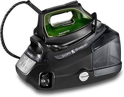 Fer à vapeur rowenta silence pro, 2800 w, 1,3 l, noir et gris