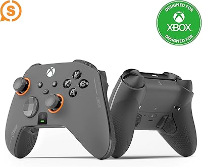 Manette sans fil scuf instinct pro steel grey performance pour xbox series x