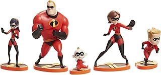 Ensemble de figurines la famille 2 des indestructibles