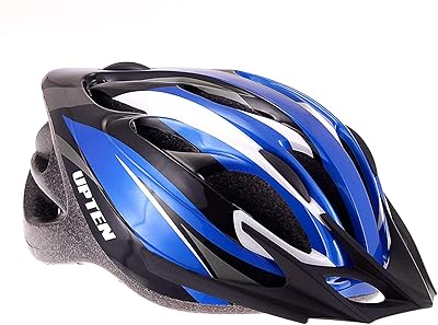 Casque de vélo de route et de montagne upten pour adultes (bleu)