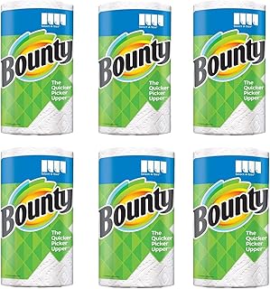 Serviettes de cuisine en papier bounty plus select-a-size 91 feuilles x