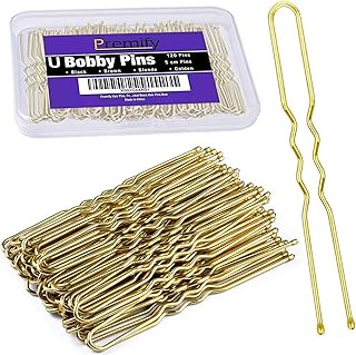 Épingles à cheveux en forme de u primify paquet de 120 pinces
