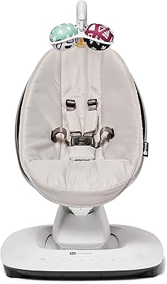 Balançoire multi-mouvements pour bébé 4 moms de mamaro, chaise à bascule bluetooth