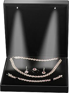 Grand coffret de lampes suspendues led noires, coffret cadeau pour mariage, anniversaire, saint-valentin, fête des mères, noël... ensemble de lampes suspendues led de luxe, coffret cadeau avec lumière. Diaytar : Des prix mini pour un service maxi