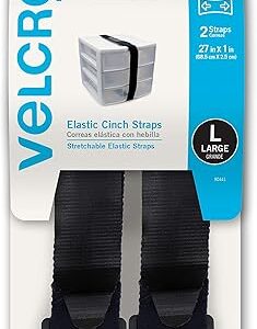 Sangles flexibles de marque velcro pour tous usages | solides et réutilisables | parfaites pour maintenir les cordons et organiser les cordons | noir, 27" x 1" | 2. Diaytar : Acheter moins cher n'a jamais été aussi facile