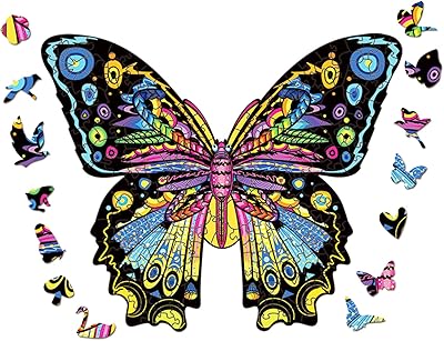 Puzzle en bois ethel champ pour adultes et enfants, puzzle animal magique