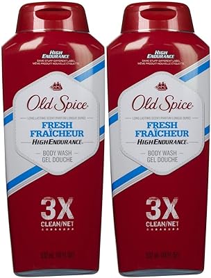 Nettoyant pour le corps haute endurance old spice fresh 532 ml paquet