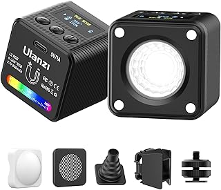 Lumières rvb magnétiques compactes ulanzi pour la vidéo et la photographie