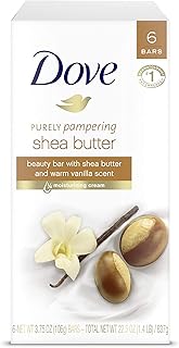 Barre de bain crème hydratante au beurre de karité dove pour unisexe