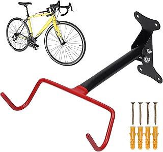 Cintre mural pour vélo mardart avec vis porte-vélos horizontal réglable et pliable