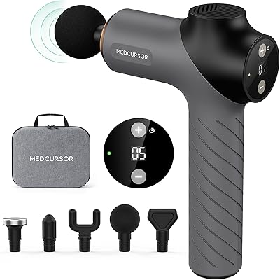 Pistolet de massage des tissus profonds medcursor, pistolet de massage musculaire portable
