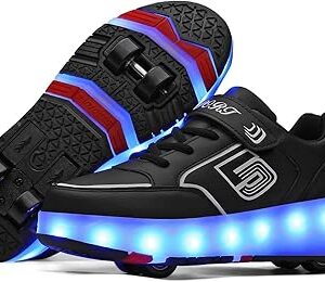 Chaussures de skate à 4 roues pour garçons et filles chaussures artistiques rétractables avec bandes. Faites des économies avec Diaytar, le leader du e-commerce discount au Sénégal