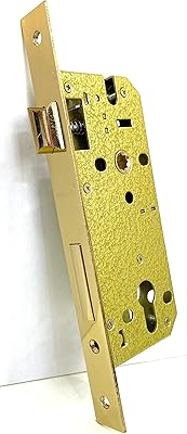 Serrure de porte à mortaise romax, corps de serrure avec plaque avant robuste