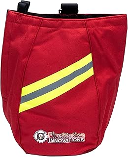 Sac pour masque de lutte contre l'incendie scba, rouge, v2021, robuste, plusieurs poches