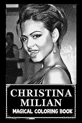 Livre de coloriage magique de christina milian : distrayez votre esprit