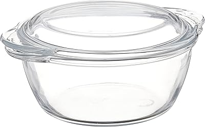 Casserole à four nadir cempre 3,1 litres - batterie de cuisine en verre
