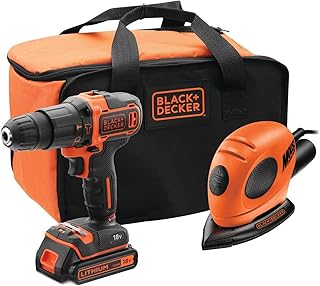 Kit marteau perforateur sans fil black & decker 18 v au lithium-ion