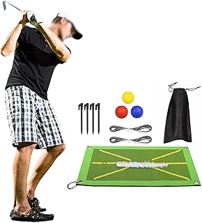 Tapis d'entraînement de détection de swing de golf, tapis de golf intérieur