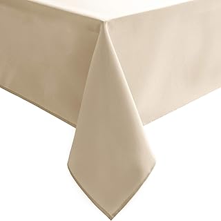 Petit chemin de table hesan pour tables carrées tissu lavable imperméable et anti-éclaboussures