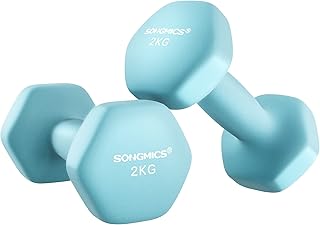 Sung mikes lot de 2 haltères, paire d'haltères hexagonaux, entraînement à domicile, exercice