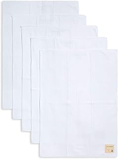 Lingettes à rots pour bébé burt's bees, paquet de 5 lingettes à rots extra absorbantes 100 % coton biologique, blanc uni. Des économies substantielles vous attendent sur Diaytar