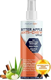 Spray à la pomme amère pour chiens pour empêcher la mastication