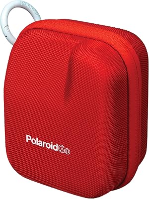 Étui pour appareil photo polaroid go, rouge