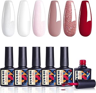 Zuccie bride beauty gel vernis à ongles kit, kit de vernis à ongles