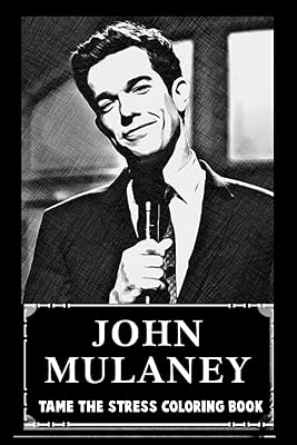 Livre de coloriage apprivoiser le stress : john mulaney