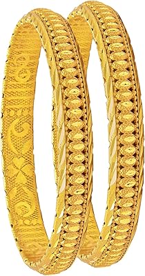 Bracelets bouddha plaqués or pour femmes traditionnelles indiennes à la mode