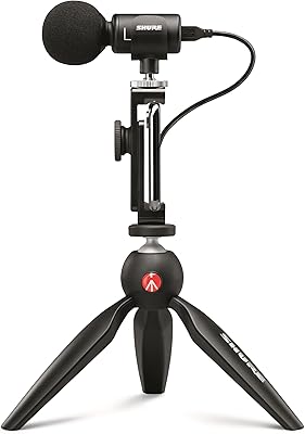 Kit vidéo portable tsure mv88+ kit d'enregistrement audio portable qualité professionnelle