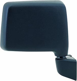 Rétroviseur côté passager fit system pour suzuki samurai noir, pliable, manuel