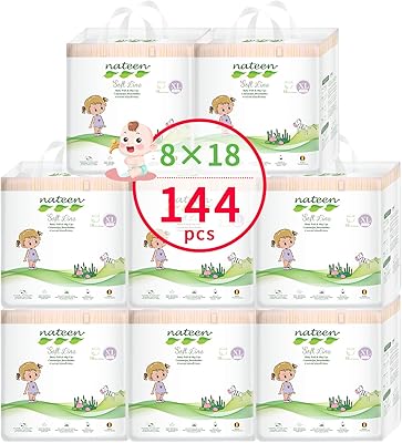 Couches pantalons pour bébé nitin softline taille 5 (12-17 kg) couches