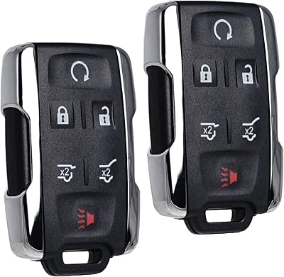 Clé à distance de remplacement sans clé pour chevrolet tahoe suburban