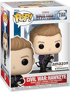 Funko pop! marvel : civil war build-a-sign - hawkeye (exclusif) - figurine