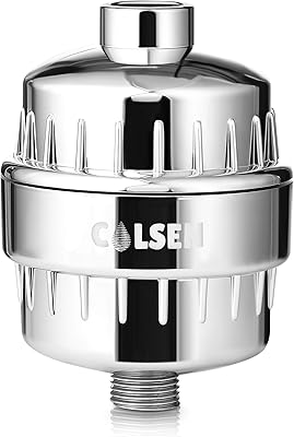 Filtre de pomme de douche colzen, wonder water 15 étapes - adoucisseur d'eau de pomme de douche universel, élimine le chlore, le fluorure, les métaux lourds et les impuretés. Gagnez du temps et de l'argent avec Diaytar