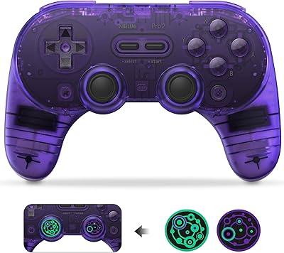 Manette sans fil sn30pro+ pour nintendo switch avec un sac de transport