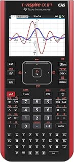 Nouveau boîtier texas instruments ti-nspire cx ii-t calculatrice graphique officielle
