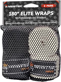 Bandages de mains pour adultes mister elite 182 pouces premium pour mma