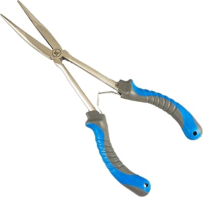 Pince de pêche à bec long gc de 11 po en acier inoxydable