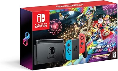 Nintendo switch avec joy-con bleu néon hac 001 watt mario kart 8 deluxe rouge. Le meilleur rapport qualité-prix du web sénégalais sur Diaytar