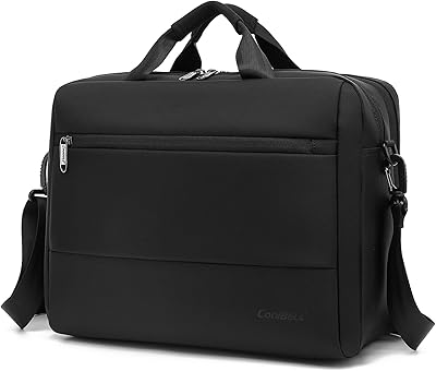 Sacoche pour ordinateur portable kokijoo 15,6 pouces pour hommes et femmes, sac à