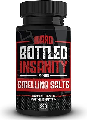 Sels souriants roses bouteille insanity inhalation d'ammoniac incroyablement forte | sel parfumé
