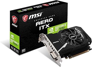 Carte graphique msi geforce gt 1030 aero atx2gd4oc 2 go de ram