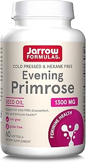 Jarrow formulas onagre, favorise une peau saine et une fonction immunitaire, 1300 mg