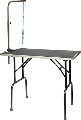 Table de toilettage pour chien go pet club avec bras, 30