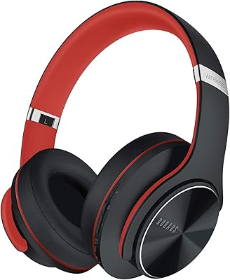 Casque supra-auriculaire sans fil dokias, casque bluetooth avec 52 heures d'autonomie avec 3