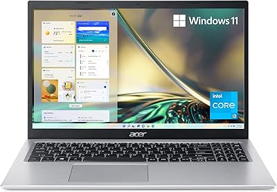 Acer aspire 5 a515-56-36ut, écran fhd de 15,6 pouces, processeur intel core i3-1115g4