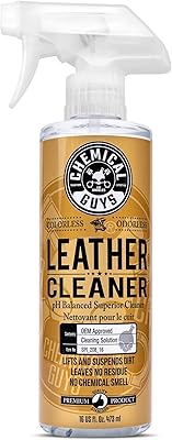 Chemical guys spi_208_16 nettoyant pour cuir incolore et inodore (16 oz)